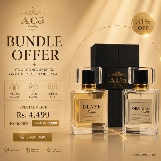 Premium Perfume Bundle Offer – Luxury Fragrance Collection | AQ5 Family