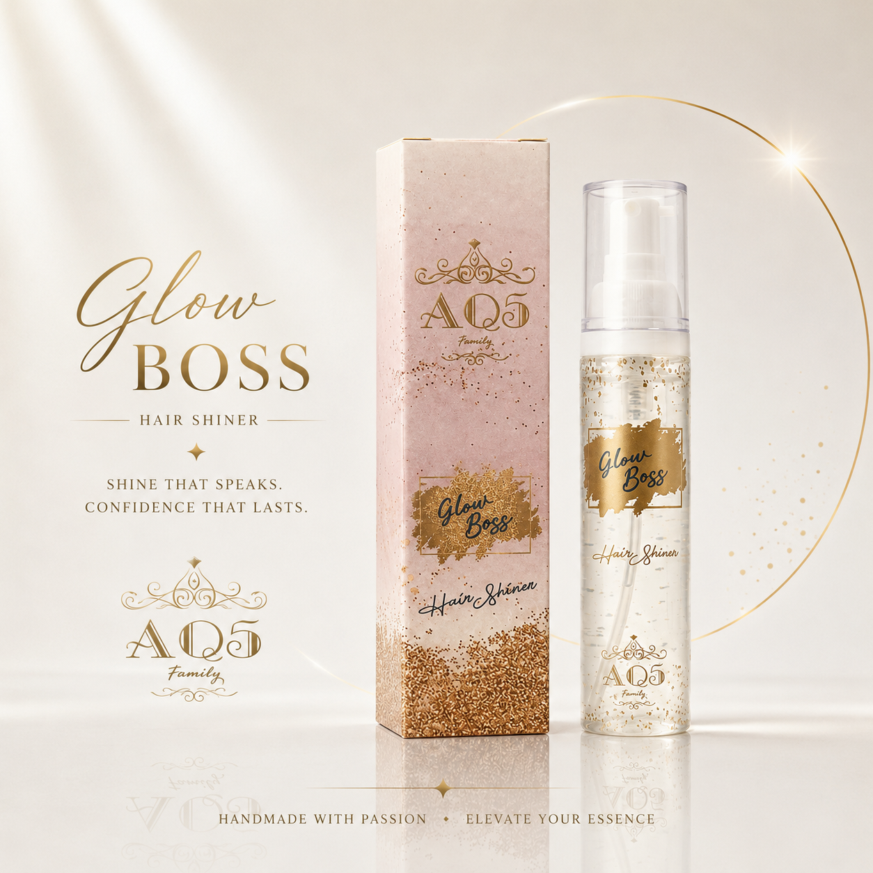 Glow Boss Shimmer Mist (Hair perfume)