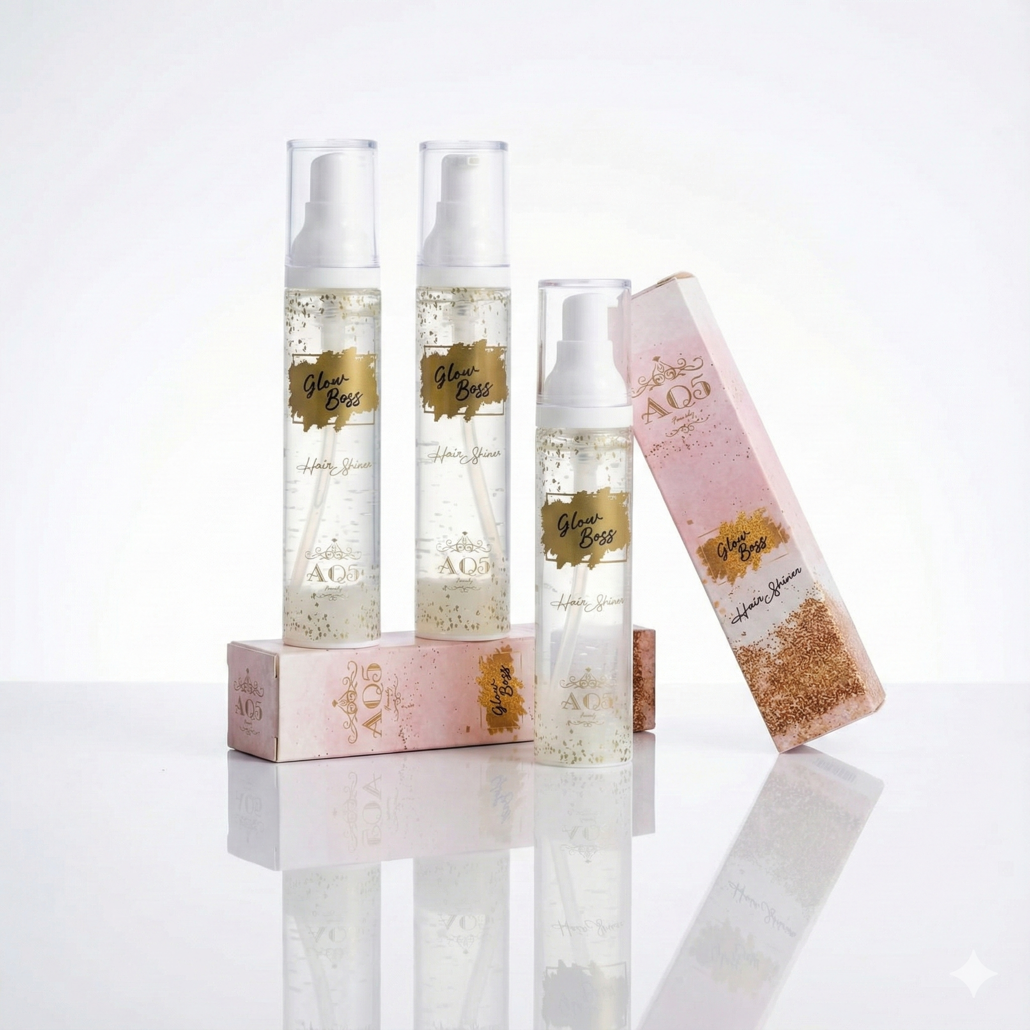 Glow Boss – Hair Perfume & Heat Protection Serum