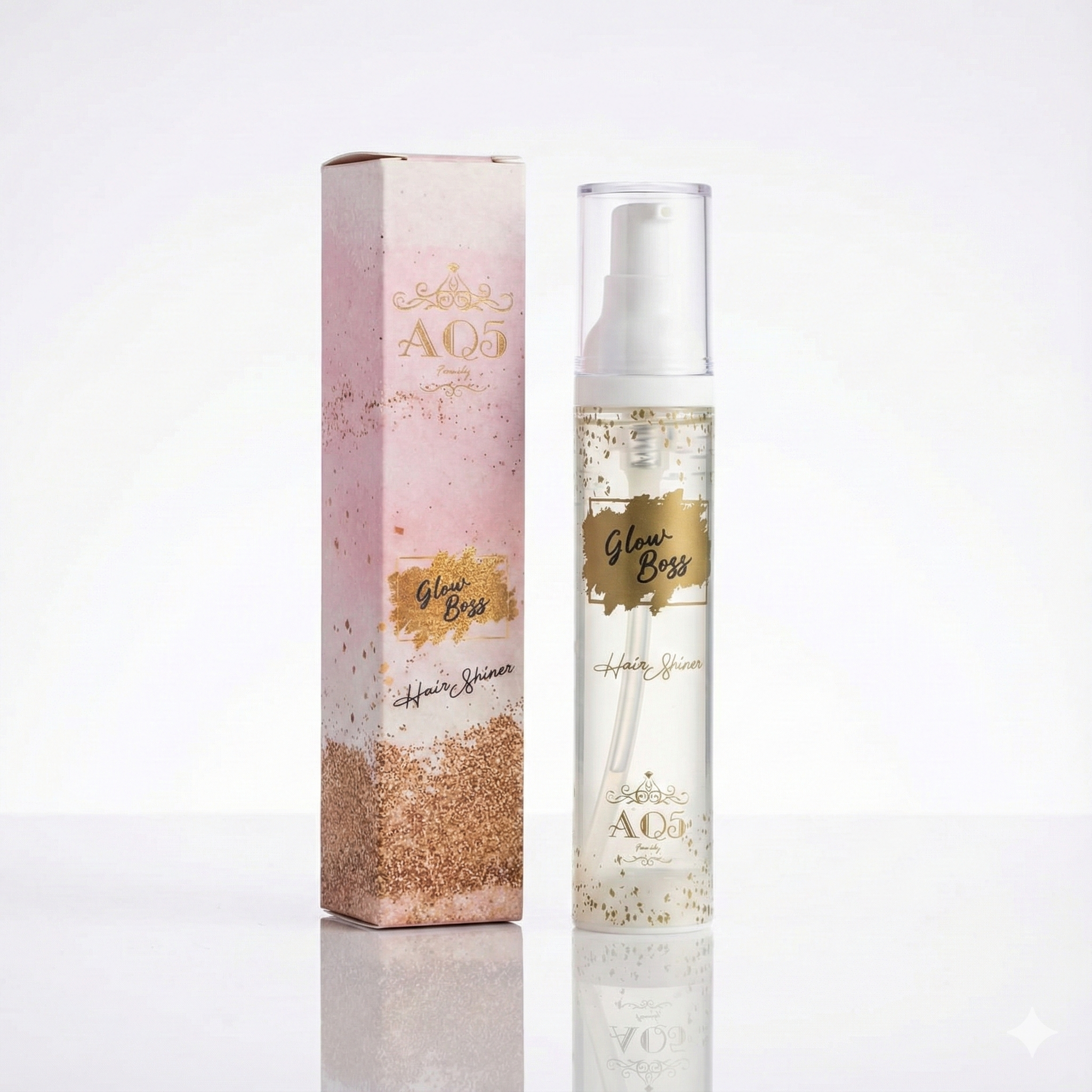 Glow Boss – Hair Perfume & Heat Protection Serum